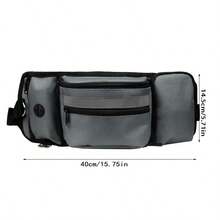 Bolsa para perro con dispensador de bolsas para excremento incorporado, bolsa para premios para entrenamiento 2 en 1, bolsa de entrenamiento para perros, portabotellas de agua, cinturón de cintura con manos libres para clase de cachorros - Artículos para mascotas - Bolsa de entrenamiento