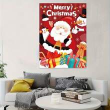 1 Set de Suministros para Fiesta de Navidad, Pegatinas de Dibujos Animados, Decoración, Juegos de Fiesta con Venda para los Ojos, Suministros para Fiesta de Navidad, Perfectos para Juegos de Fiesta de Navidad, Tema de Satanás - Multicolor - Ver 5