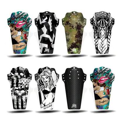 Bicycle Fenders, Portable Mudguards, DH Downhill Road Mountain Bike Saddle Universal Mud Flaps