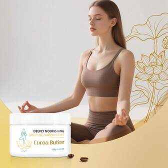 有机生可可脂 100% 纯天然未精制 | 面部、身体和头发皮肤保湿霜