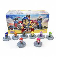 PAW Patrol Cartoon Hexagonal Stamp Blind Box - Chase, Skye & Rubble Hexagonal Stamp Figurines | Toy Decor & Gift, Paw Patrol Pups Assemble! (Random Style Shipped) - Multicolor - View 4
