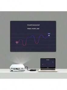 PHILIPS Converter SWR1620B/93 HDMI To VGA Cable Converter With Audio Port HD Video Adapter Adapter Computer Set-Top Box Connection Projection TV Display Cable - Black - View 6