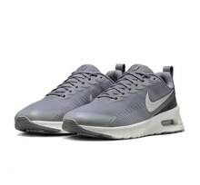 Nike Air Max Nuaxis 男款缓震回弹支撑健身训练跑步鞋，脚感舒适，适合日常通勤和休闲运动，灰色，时尚实用，型号 FD4329-007 - 灰色 - 查看 1