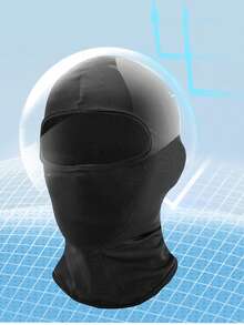 1pc Unisex Ski Mask - Balaclava For Skiing, Snowboarding, Motorcycling, UV Protection, Hat