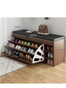 Shoe Cabinets - White - View 7
