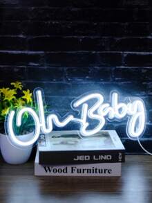 Colorful Decorative Neon Lights, Adjustable Brightness, LED Signs, Battery-Operated, Portable And Easy To Use. Available In Phrases Such As "Merry Christmas", "Love", "Happy Birthday", "Let's Party", "Marry Me", "Oh Baby", "Girl Or Boy", "Cheers To Love", Etc. Suitable For Home Decoration, Bar Decoration, Festival Party Decoration, Confession Decoration,