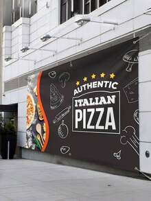 1 pieza Bandera de vinilo personalizada a todo color - Puede imprimir su logotipo y texto, resistente al agua y a los rayos UV, ideal para eventos empresariales, ocasiones, publicidad, cumpleaños, promoción, ferias comerciales, eventos especiales, etc. - Multicolor - Ver 4