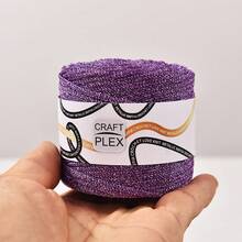 Cuerda artesanal navideña de 3.5mm en color dorado y plateado, 60m para envolver regalos, manualidades DIY, hacer bolsas, joyería y pulseras