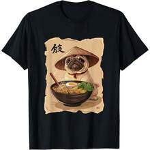 Aesthetic Anime Japanese Noodles Designs  Woman Kaw Uni T-Shirt - Đen 9 - Xem 1