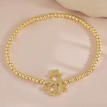 1pc Christmas Necklace, Winter Snowflake Santa Claus Tree Bell Pendant Fashionable Choker Necklace, Multifunctional Accessory - Cute Holiday Jewelry Gift For Women, Wearable Year-Round, Holiday Decor, Pendant, Collectible Accessory