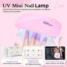 Complete Poly Gel Nail Extension Kit - 4 Vibrant Colors, Strong & Durable Builder Gel With Compact Nail Lamp - Easy-To-Use At Home For Salon-Quality Results, Includes Nail Glue & More, USB Powered, Gel Nail Supplies, Easy To Operate. - Nhiều màu - Xem 2