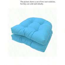 1pc Chair Cushions Waterproof U-Shaped Outdoor Tufted Seat Cushions For Patio Living Room Office Garden Courtyard