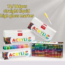 168 Colors Gel Pen Set, 1mm Fine Point, Quick Drying & Smooth, Includes Ballpoint Pens, Drawing Pens, Highlighters & Markers, Stackable Refills, Suitable For School, Office, Drawing, Journaling, Back To School, Easter, Christmas, Birthday Gift, Professional Art Use