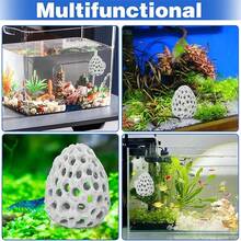 Shrimp Dome Hideaway House, Aquarium Fish Tank Tunnel With Suction Cup, Decor Accessories For Shrimp, Betta Fish And Other Small Fish To Hide And Rest - Multicolor - View 6