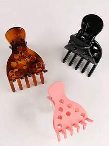 1pc/3pcs/6pcs,Hair Volume Clips, Root Clips For Curly Hair And Claw Clips For Thick Hair, Volume Styling Accessories, Root Lifter For Bouncy Curls, No-Crease Hair Root Lifters For Natural Volumes, Hair Styling Kit, Hair Tool Kit, Home Beauty Women Accessory Gifts ,Hair Styling Tools