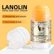 Kem dưỡng da tay và chân Lanolin, thích hợp cho da thô ráp, khô, làm dịu tình trạng khô da, phục hồi các vết nứt, dưỡng ẩm và nuôi dưỡng cao, làm mềm da tay và chân. - Màu vàng - Xem 7