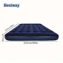 Bestway Bestway 67226/67225/67224/67223 One-Piece Air Mattress Foot Pump, Air Mattress Inflatable Bed, Home Portable Inflatable Bed, Mattress Camping Sleeping Mat, Portable Air Mattress Bed, Inflatable Air Bed, Air Mattress