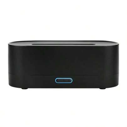 Desktop Colorful Simulation Flame Humidifier Aromatherapy Machine, Home Hotel Silent Large Capacity Super Large Spray USB Plug-In Atmosphere Light, Air Humidifier Aromatherapy Machine