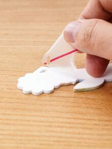 5 Stücke bunter Blumenmädchen-förmiger Dekorations-Set, aus Acrylmaterial festliche Atmosphäre Hängeornamente, geeignet für Feiertagspartyszenen, Heimdekoration, Garten, Hof, Wanddekoration