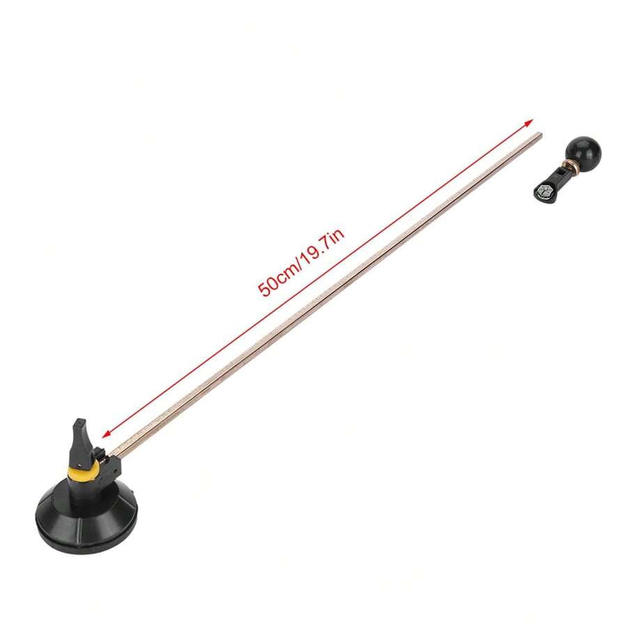 Glass Cutter 6 Wheel Compasses Circular Cutting Cutter With Suction Cup Circle (#4) - 100cm - View 1
