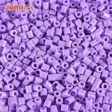 2000/4000 hạt, Bộ hạt cầu chì 5mm, Hạt ủi, Đồ trang sức thủ công DIY xếp hình 3D - đậu đánh vần tự làm - Xem 8
