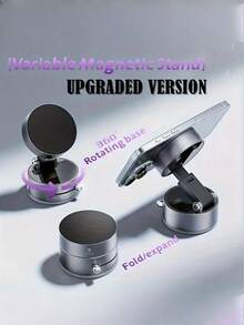 Adjustable Angle Telescopic Foldable Car & Desk Stand, Portable Car Hook, Driving And Convenient Workspace Design, Durable Material