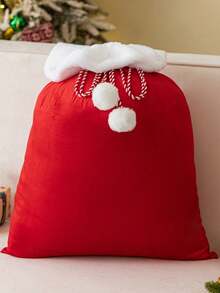 Personalized Christmas Party Gift Bags, Customized Large Santa Claus Gift Bags, Christmas Velvet Gift Bags, Santa Claus Gift Bags With Names, Holiday Gift Bags In Green, Red, Gray, Purple, Pink, Blue, Customized Large Santa Bags With Names, Velvet Christmas Gift Bags, Christmas Eve Bags, Holiday Gift Bags - Multicolor 5 - View 12