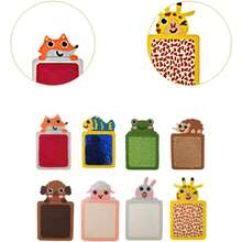 8 piezas de baldosas sensoriales, baldosas de piso con múltiples texturas, juguetes interactivos para adultos, ideales para la exploración sensorial - Multicolor - Ver 9