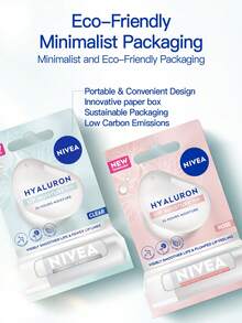 Nivea Hyaluronic Acid Moisturizing Lip Balm, Light Rose - Refreshing and Moisturizing - View 6