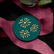 Disney 1 قطعة ختم شمع بموضوع عيد الميلاد بقطر 25 مم، ختم شمع نحاسي للأظرف والأختام الشمعية لحفلات عيد الميلاد، مجموعة ختم شمع هدية