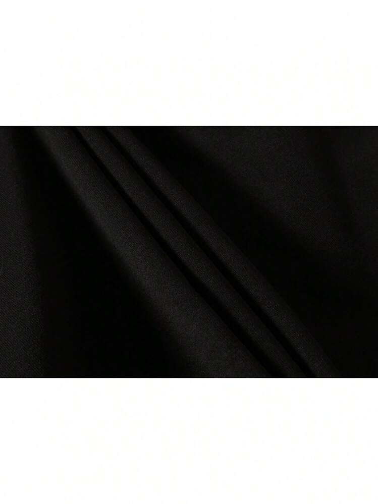 Sudadera con capucha de poliéster cómoda negra para hombres con impresión de mensaje sincero en la parte trasera - Sudadera casual, bolsillo canguro y mangas largas, regalo sentimental para ocasiones especiales de vestimenta casual, TALLA GRANDE - Negro - Añade 4