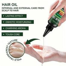 7 In 1Rosemary Castor Hair Oil With Biotin & Keratin, Peppermint Banana Pumpkin Seed Oil Blend For Growth, Frizz Control & Shine, Scalp Treatment For All Hair Types (3.38FLOZ) - Nhiều màu - Xem 5