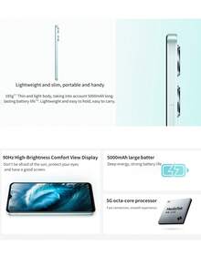 vivo Y37 智能手机 5G 安卓手机 菱形浅紫/远山绿/月影黑 性能卓越 大容量电池 轻薄便携 超长续航 拍照手机 6.56 英寸 90Hz 高刷新率屏幕 5000mAh 大容量电池 超长待机 1300 万像素后置主摄像头 500 万像素前置摄像头 - 黑色 - 查看 5