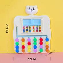 6 Colors Maze Game For Children, Logic Thinking Training, Montessori Early Education Puzzle Toy, 3-6 Years Old - Multicolor - View 3