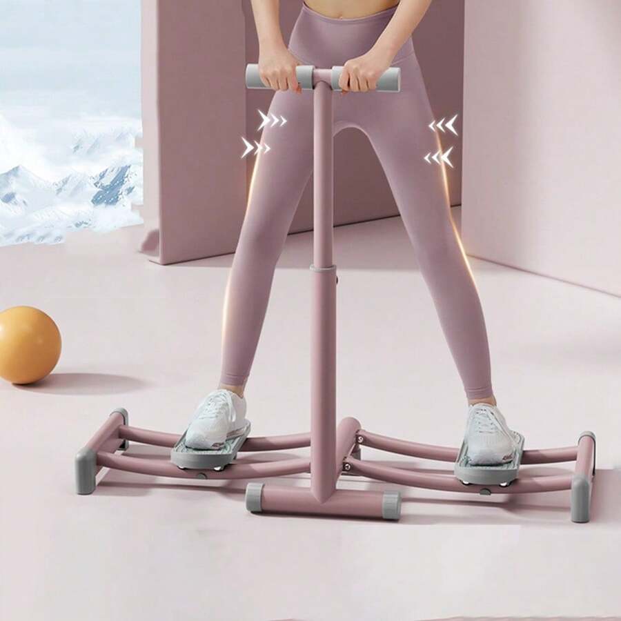 Ski Machine, Leg Slimming & Fat Burning Device, Pelvic Floor Muscle Trainer - Home Fitness Equipment For Full Body Workout, Abs, Strength Training