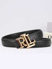 1/2pcs New Alloy Buckle Belt For Women's Simple Commuting Versatile Wide Belt With Jeans Jacket Korean Fashion Belt