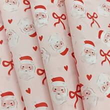 60/30/10 圣诞姜饼人薄纸 - 20x34 英寸姜饼和波尔卡圆点设计、轻质保护性包装、圣诞老人、圣诞袜、灯、圣诞树叶、用于礼品包装、易碎物品保护、节日装饰（拐杖糖条纹、蓝色星星）、姜饼装饰、节日包装、节日风格、节日主题印花、季节性包装、节日装饰、派对策划圣诞节圣诞装饰圣诞睡衣圣诞礼物圣诞装饰 - 聖誕老人蝴蝶結 - 查看 7