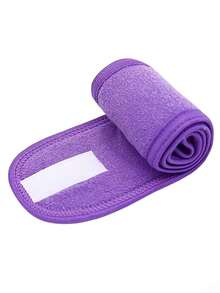 1条魔术贴发带，瑜伽发带，美容院洗脸发带，产后防风头巾；适用于清洁、运动、敷面膜、阅读等多种用途。 - 彩色 - 查看 7