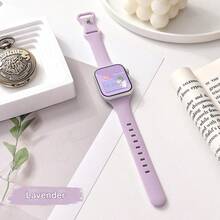 纤细腰身蝴蝶扣硅胶表带，兼容 Apple，适合手表运动臂带 38 毫米 40 毫米 41 毫米 42 毫米 44 毫米 45 毫米 49 毫米 46 毫米，适合手表 Uhr Serie11 10 9 Ultra 8 7 6 5 4 3 2 1 SE 女士硅胶臂带