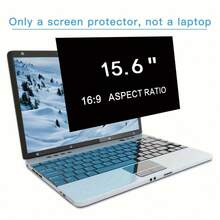 A 15.6-Inch 16:9 Laptop Screen Privacy Film That Blocks Blue Light, Protects Your Eyes, And Fully Protects Your Privacy - Black - View 1