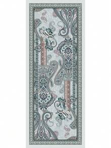 1 Piece Chiffon Hijab Printed Scarf, Elegant And Luxurious Retro Color Women Headscarf Shawl Hijab Abaya Accessories Women Veil For Dress - Multicolor 5 - View 8