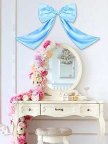 1 tấm phông nền nơ hồng lớn, trang trí tường phòng tiệc sinh nhật, nơ ruy băng khổng lồ treo tường làm quà tặng chụp ảnh, trang trí tiệc mừng em bé, tiệc cưới, trang trí cửa sổ Giáng sinh, trang trí nhà cửa, quà Giáng sinh, trang trí Giáng sinh - Nhiều màu - Xem 7