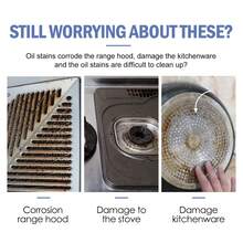 Multifunctional Cleaning Powder Clean Kitchenware Remove Rust Kitchen Heavy Oil Stain Stove Hood Clean