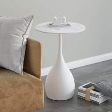Minimalist Luxury Bedside Table, Small Round Coffee Table, Nordic Ins Style Living Room Mini Side Table, Fashionable Corner Table