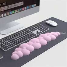 Comfortable Cloud Shape Mouse Wrist Rest Mat Keyboard Support Pad - Nuvem mini - Xem 5