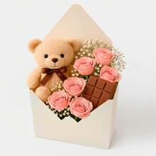 Large Envelope Letter Gift Box. Souvenir With Flowers, Soaps, Cosmetics, Etc. - Nhiều màu - Xem 3