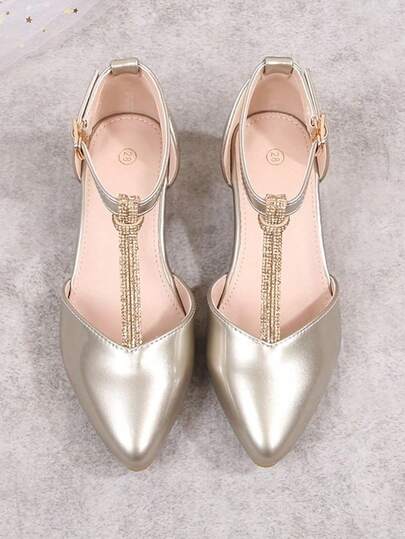 2026 New Fashionable High Heel Shoes For Teenage Girls, Casual Princess Style Student Performance Pumps