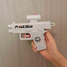 双面水枪 和何晨光同款 反向喷射水枪 创意恶作剧水战玩具