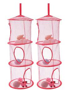 Socks Clothing Storage Net Or Hammock, 1 Piece Hanging Plush Animal Storage 3 Compartments Toy Net Hammock For Plush Animal Storage Net Material Animal Hammock Suitable For Children Girls Room When Not In Use, It Can Be Compressed And Does Not Take Up Storage Space Decoration (Suitable For Small Dolls) Bedroom, Storage Box, Home Storage, Women's White T-Shirt, Women's Black Pants, Women's Winter Clothes, Dresses,