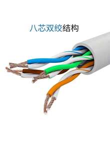 PHILIPS SWA1938/93 Network Cable For Office And Home Network Cabling, High Signal Integrity, Antioxidant Crystal Plug, Long-Lasting Connection And Stable Transmission